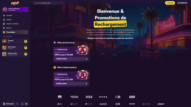 Prive casino bonus : Gestion Complète des Offres en Mobilité
